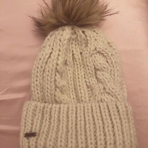Hollister Pom Knit Beanie